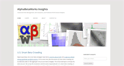 Desktop Screenshot of abwinsights.com
